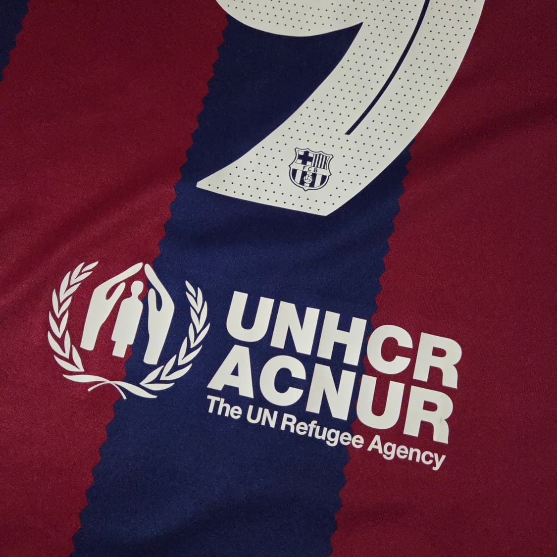 L 23-24 나이키 바르셀로나 레반도프스키 홈 져지 유니폼 어센틱 상품이미지3