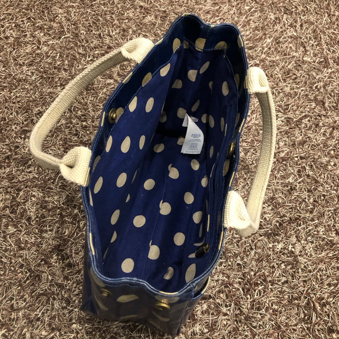 캐스키드슨 도트 땡땡이 토트백 상품이미지4