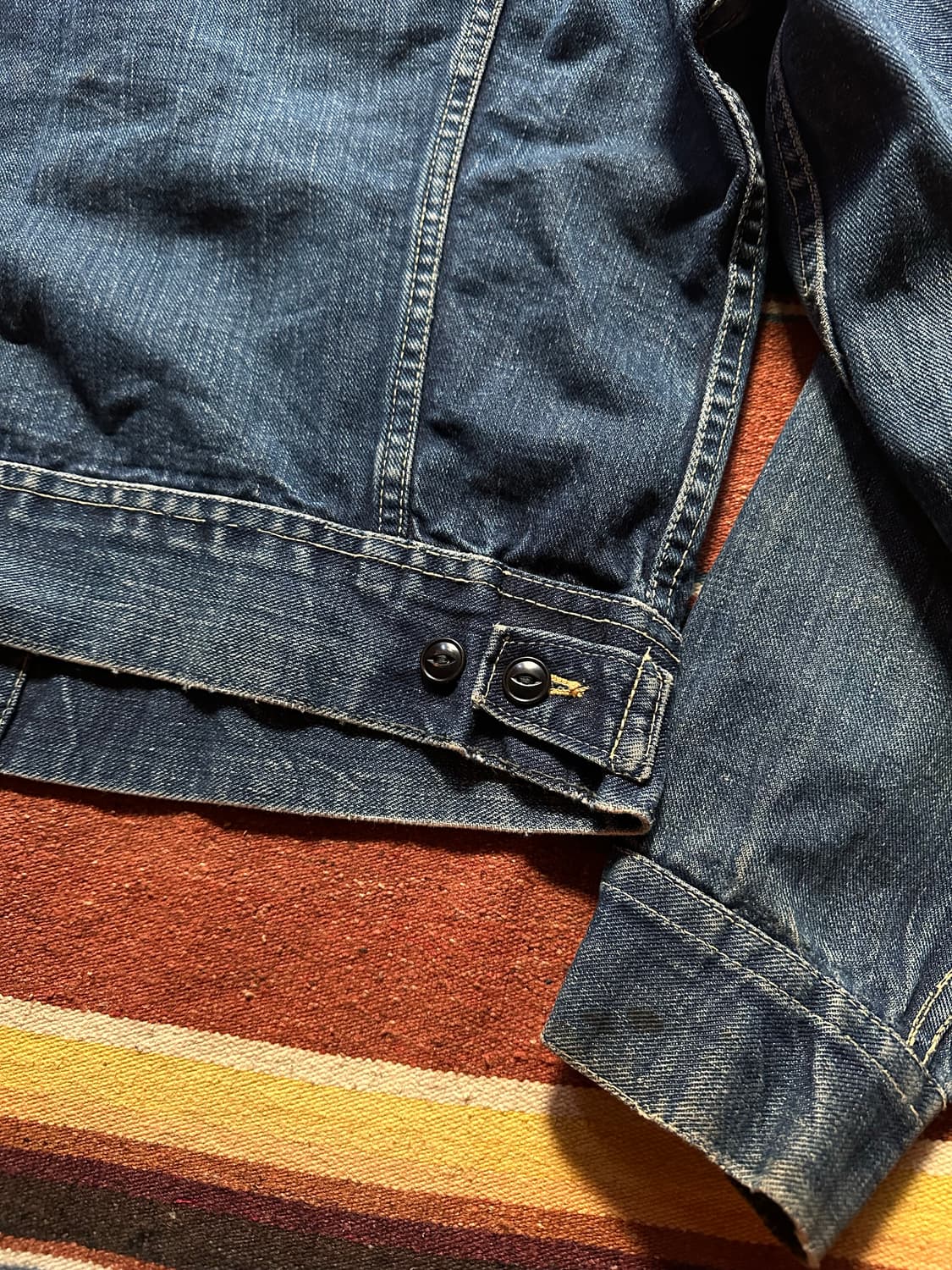 50s USA LEE 101-J Denim Jacket 상품이미지6