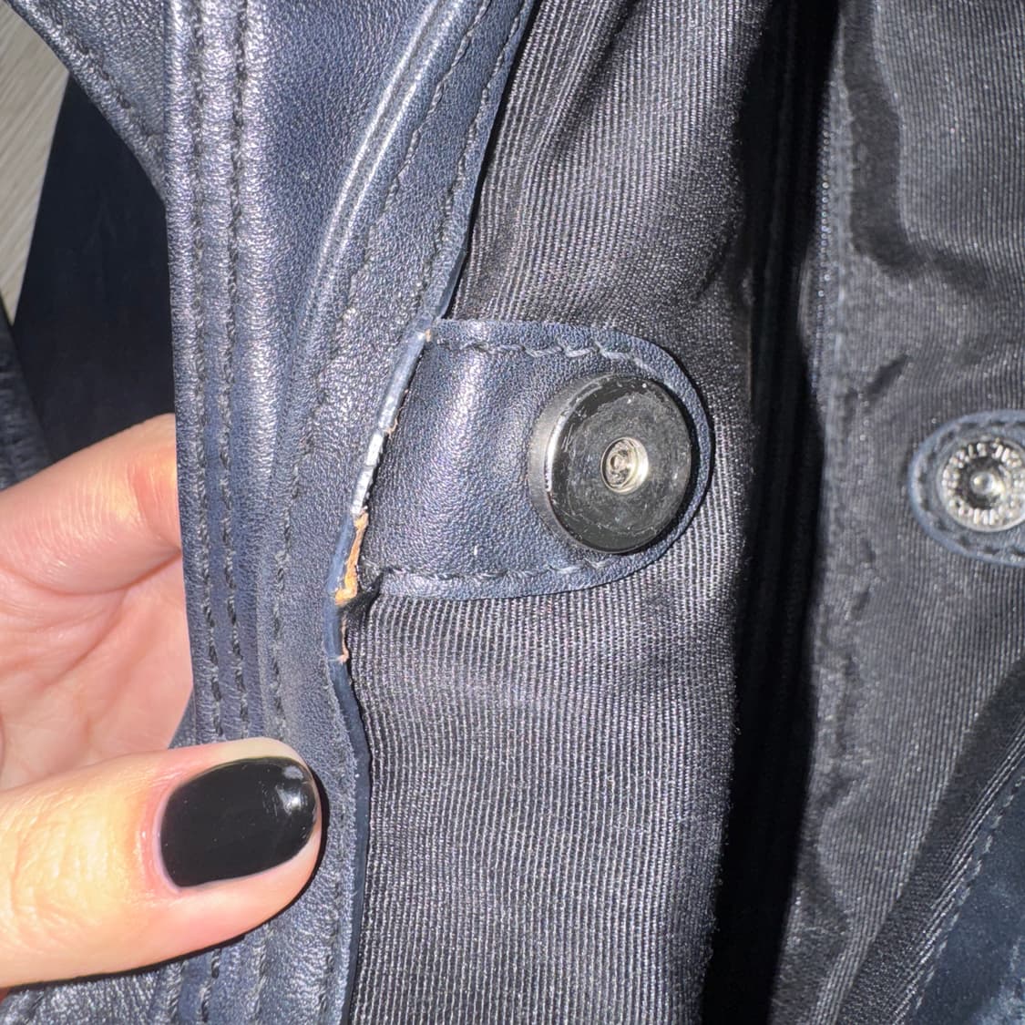 코치 빈티지 호보 레더 램스킨 숄더백 상품이미지8