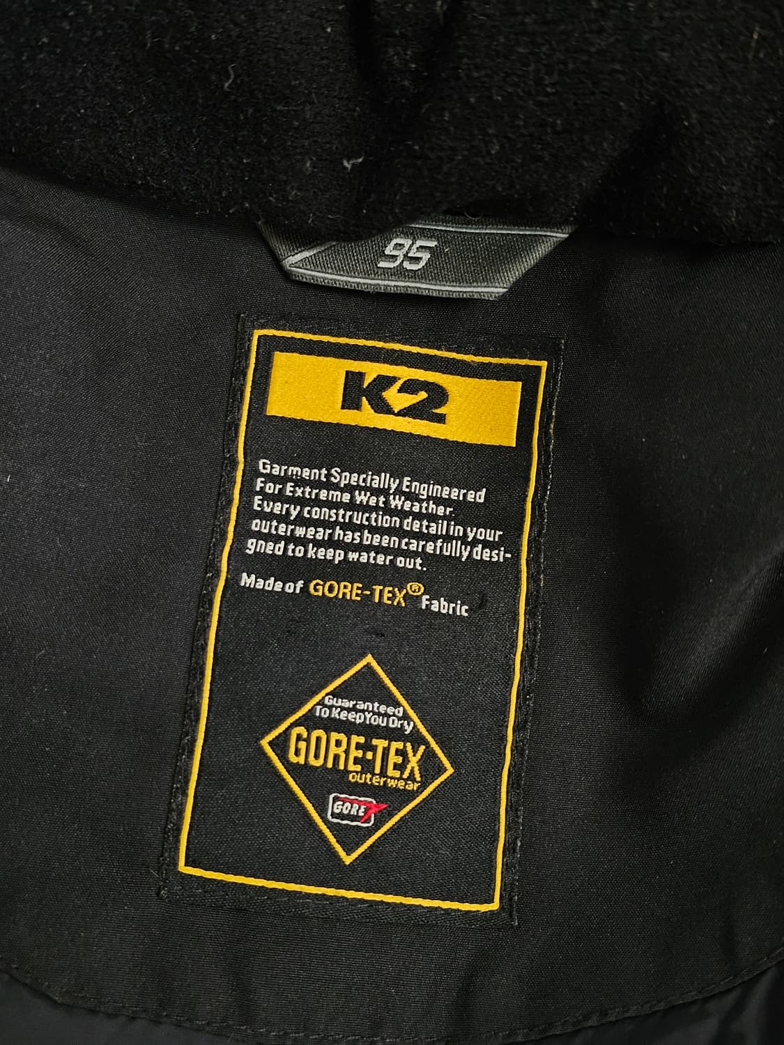 K2 남성 고어텍스 방수 덕 다운 자켓 95 상품이미지8
