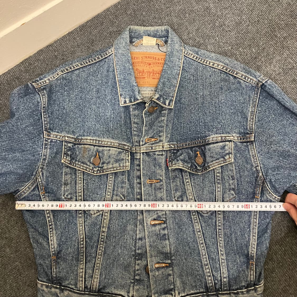 N133 90s 리바이스 데님 청자켓 상품이미지7