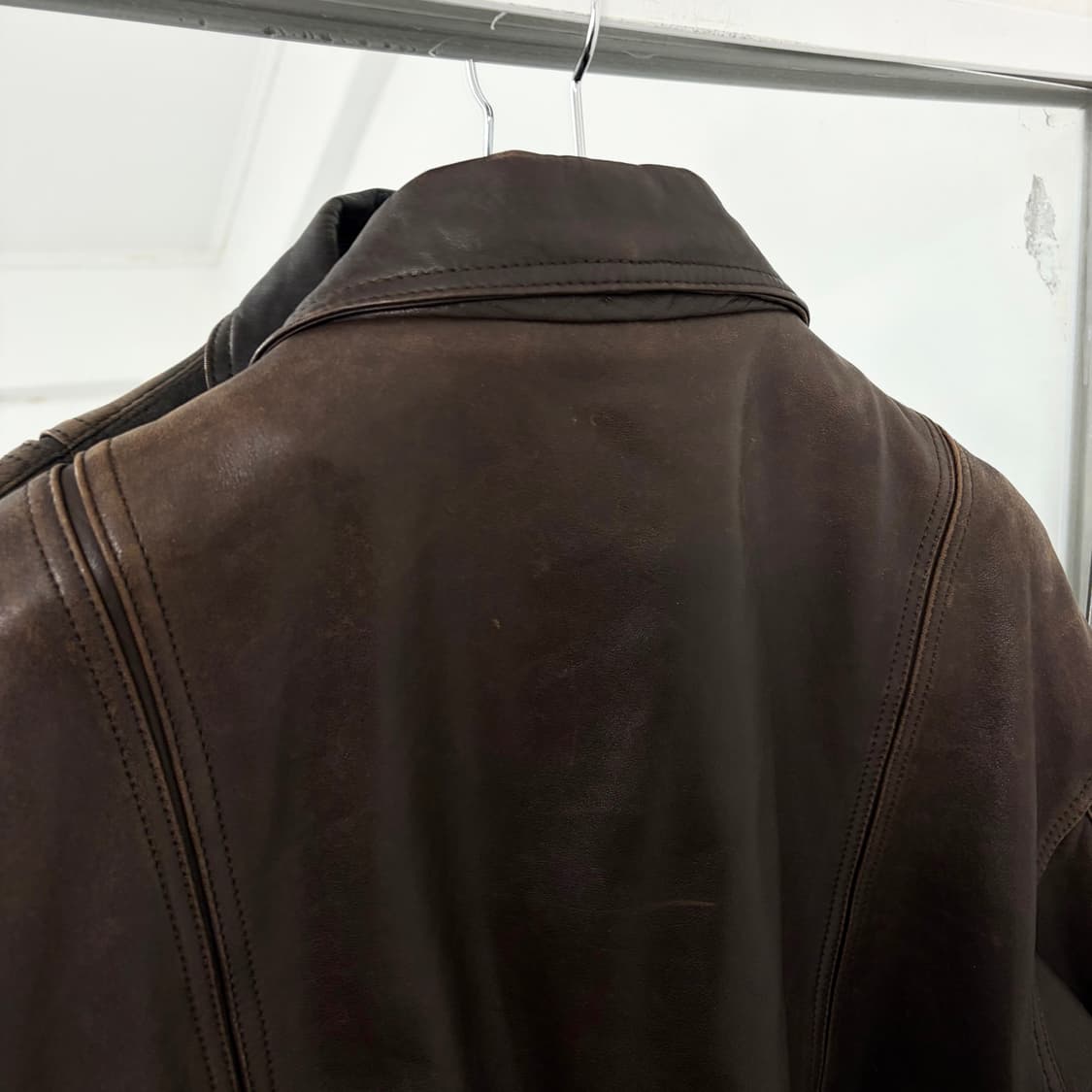 입생로랑 산양가죽 봄버 자켓 상품이미지10