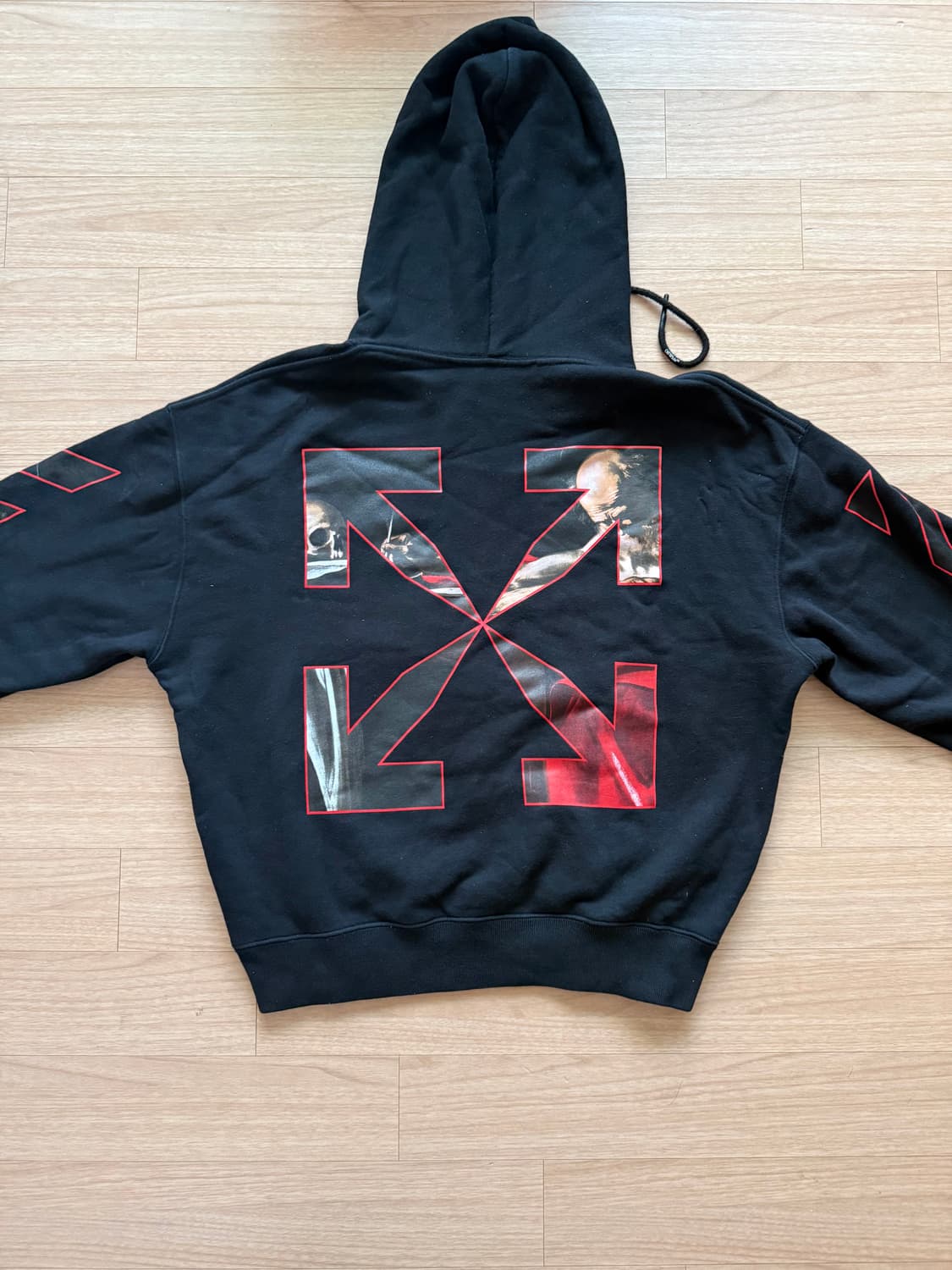 오프화이트 후드티 상품이미지1