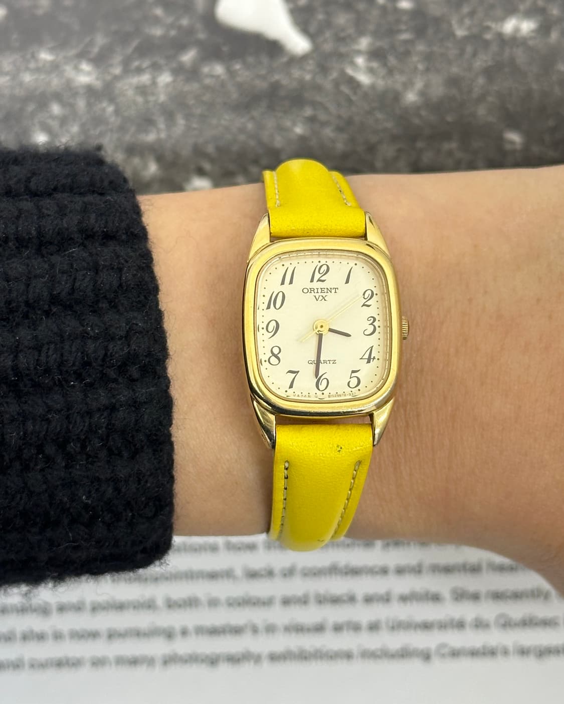 오리엔트 VX 토노 쿼츠 시계 상품이미지10