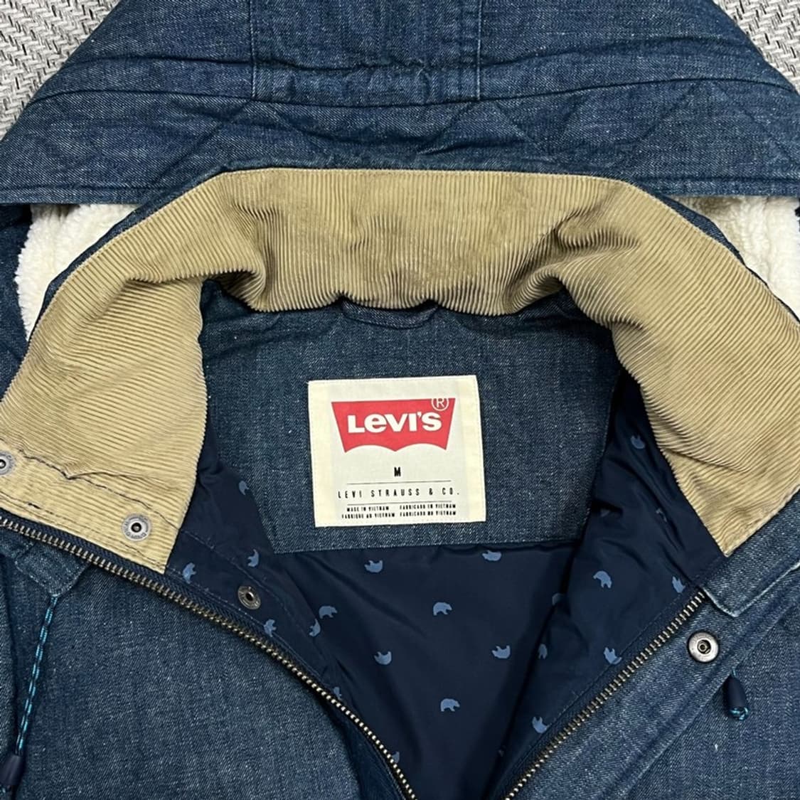 리바이스 데님 패딩 베스트 v0870  상품이미지6