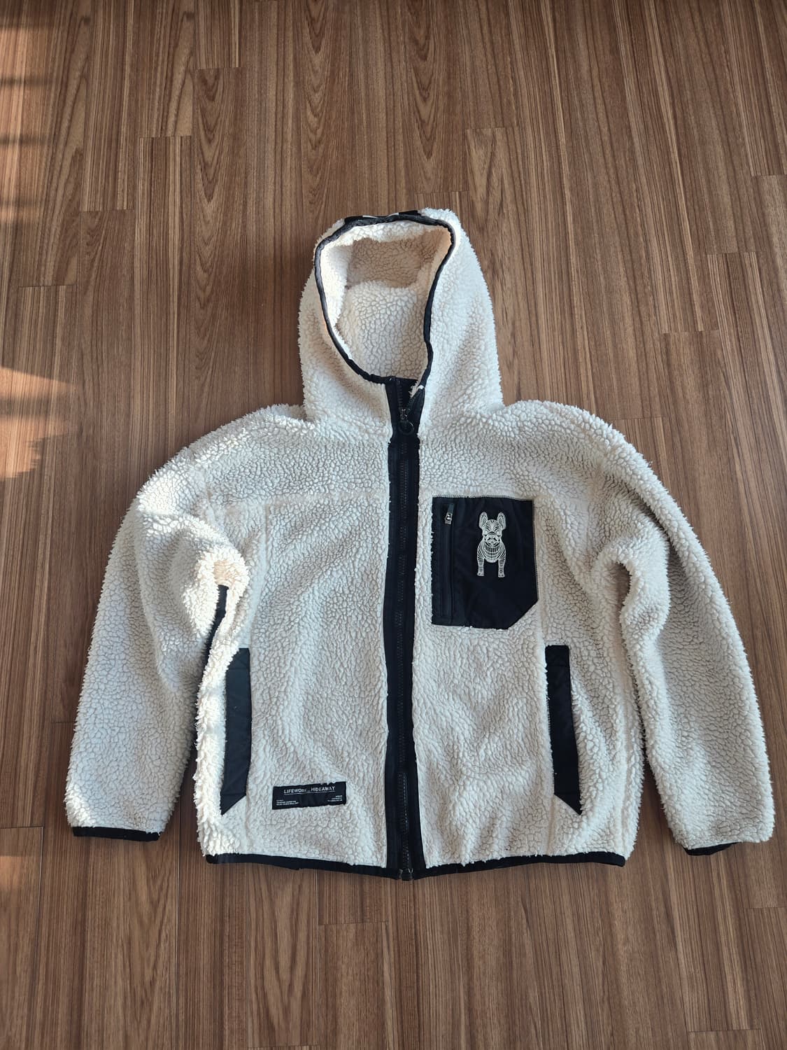 LIFEWORK 라이프워크 뽀글이 후리스 점퍼 상품이미지1