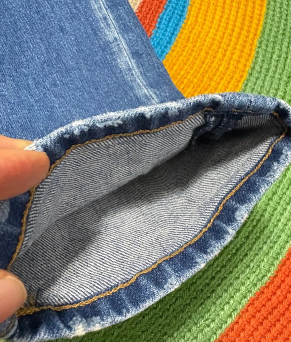 Off -White오프화이트 슬림진중청팬츠
 상품이미지9