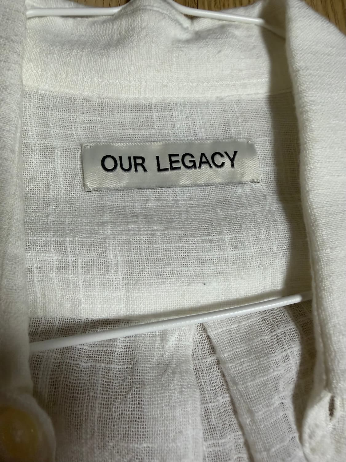 (50) 아워레가시 코코 coco 셔츠 화이트 상품이미지3