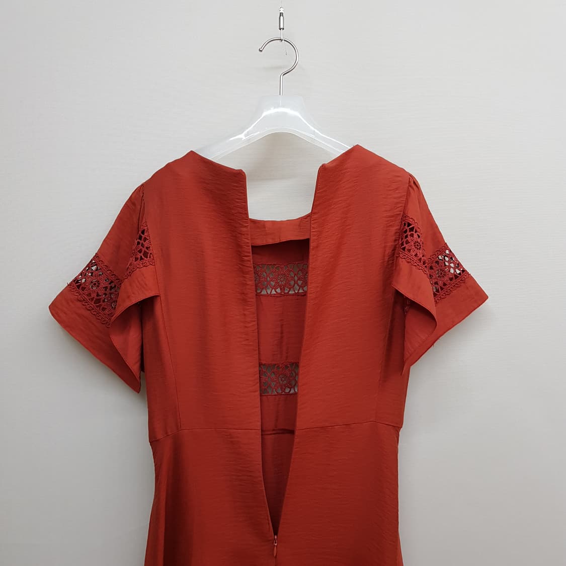 SANDRO 산드로 레이스 패널 원피스 38사이즈 상품이미지7