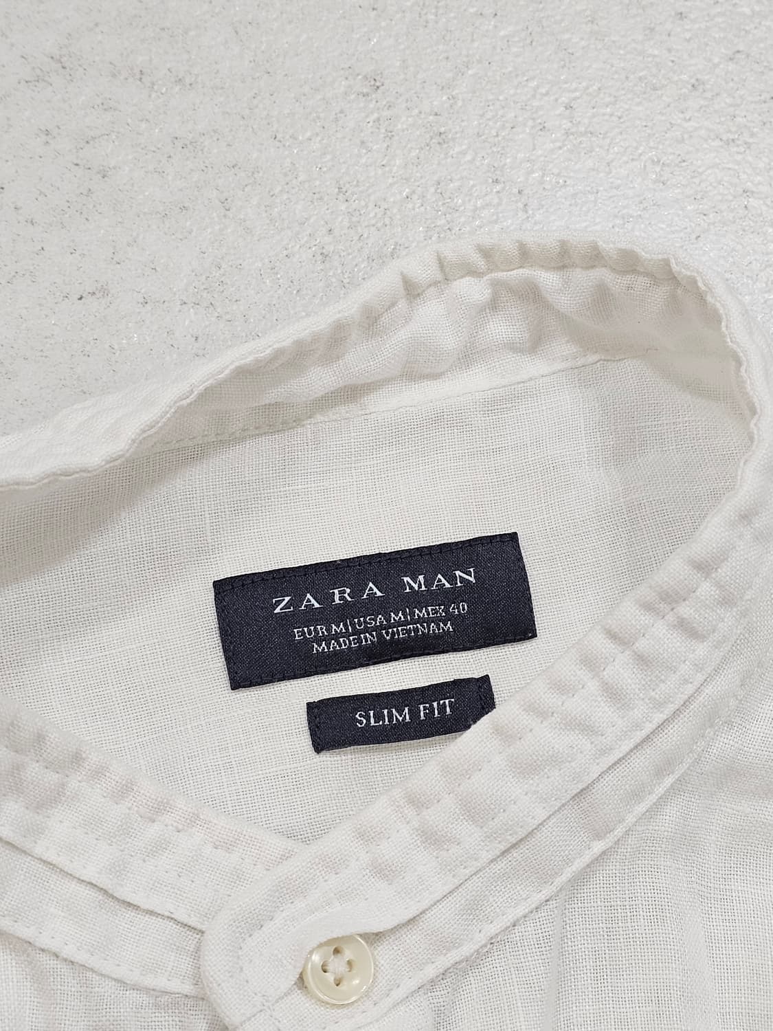 [M] 자라(ZARA) 린넨 버튼다운 여름 셔츠 상품이미지3