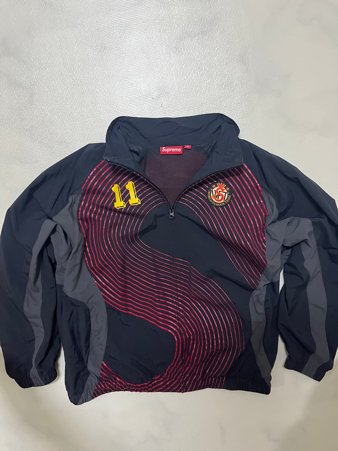 슈프림 24fw s로고 트랙자켓 L사이즈 상품이미지1