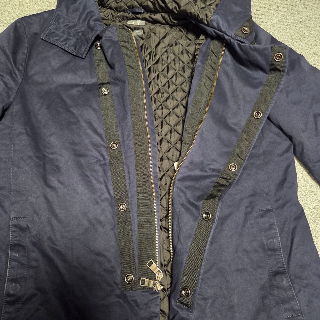 Armani Exchange 퀄팅 후드 자켓 L(100) 상품이미지7