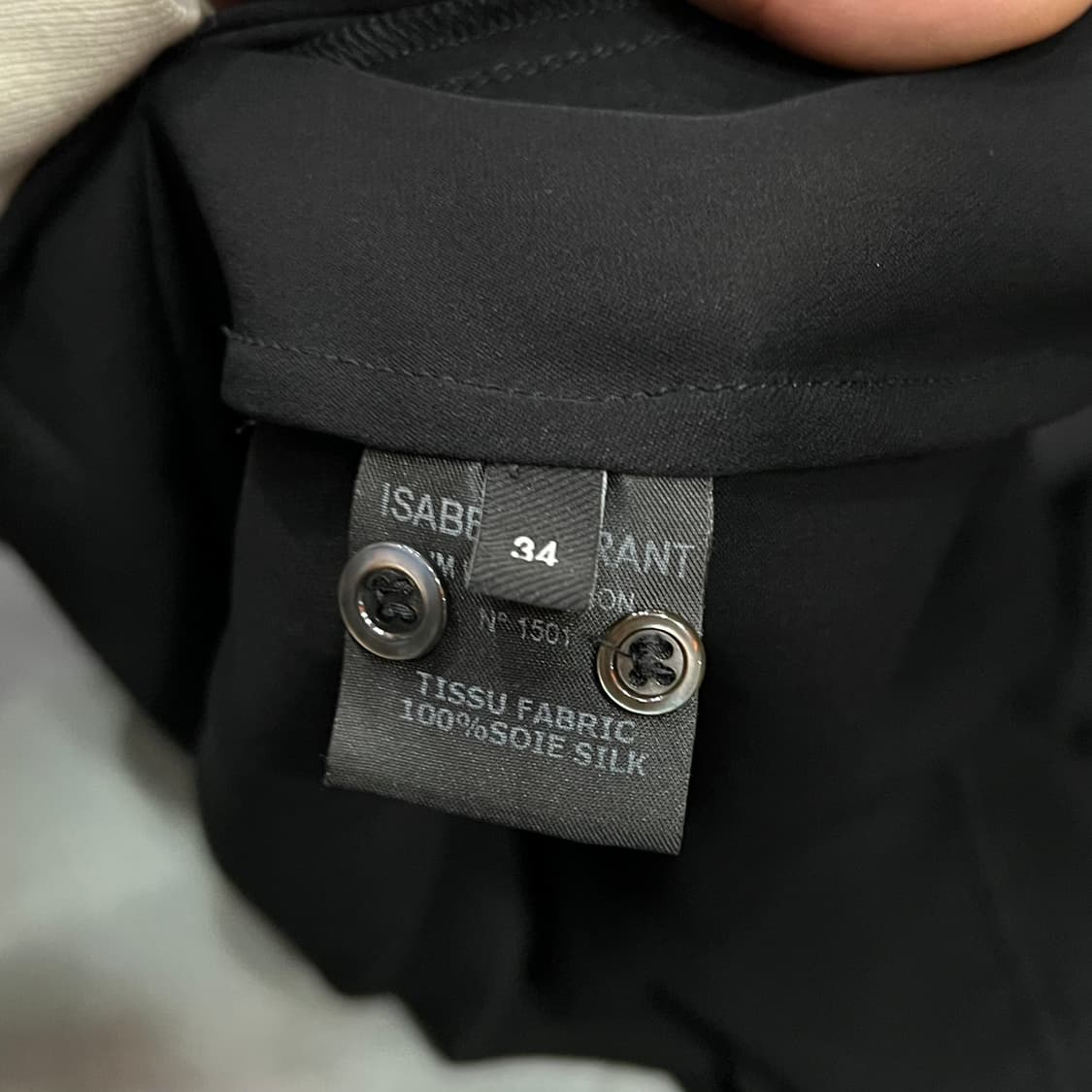  이자벨마랑 실크 드레이프 원피스 +명품감정서 y16144 상품이미지7