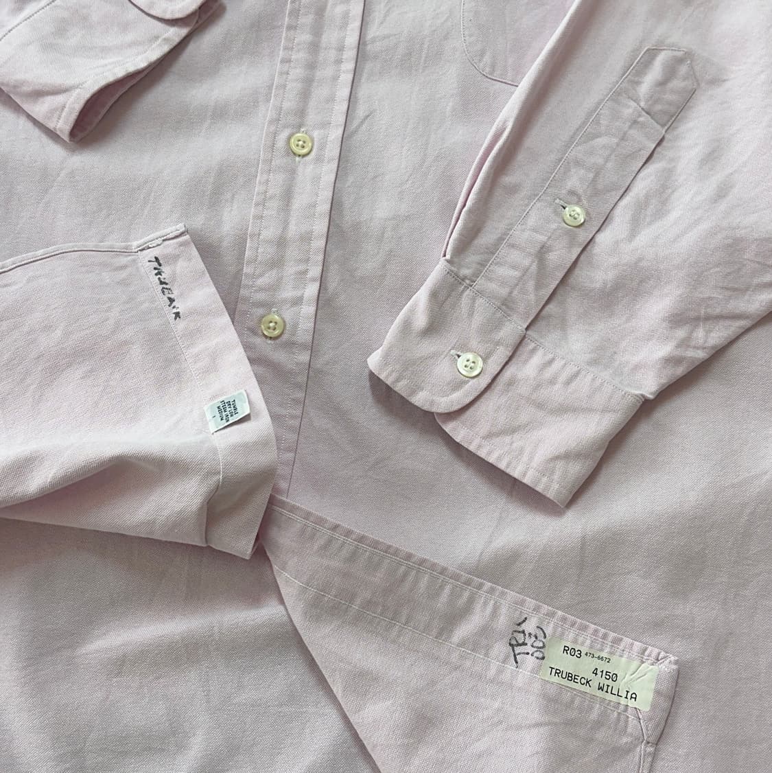 90s 폴로 랄프로렌 빅셔츠 L 상품이미지4