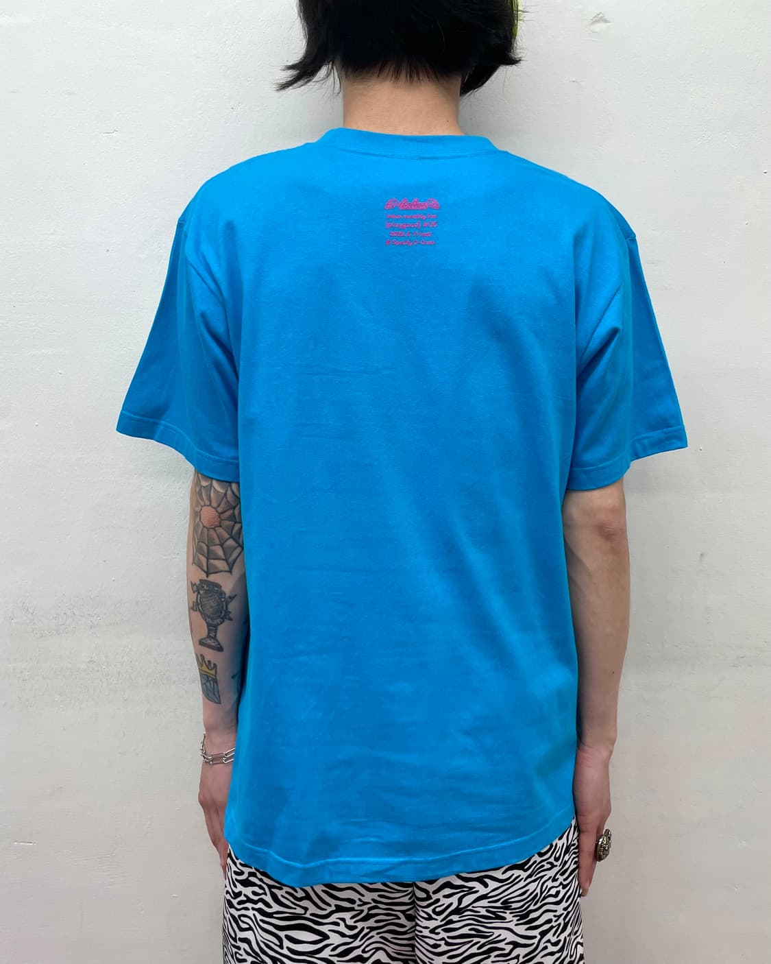 playgood blood blue t-shirt 상품이미지2