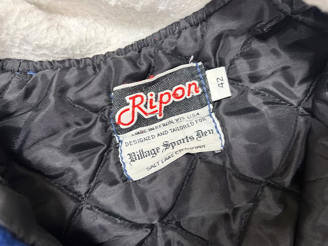 90s USA 세일러 바시티 자켓 상품이미지9