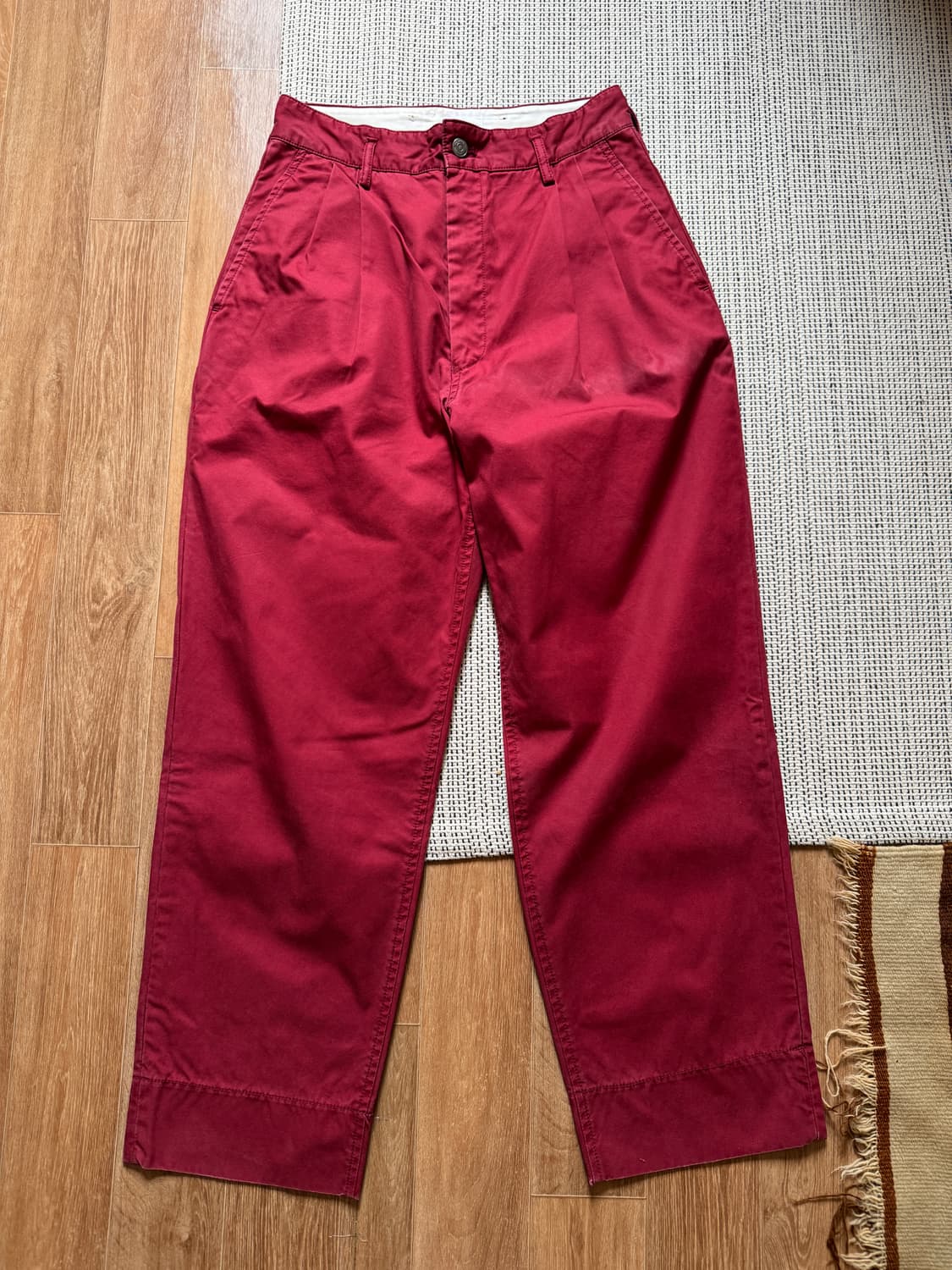 더 레터스 코튼 팬츠 상품이미지1