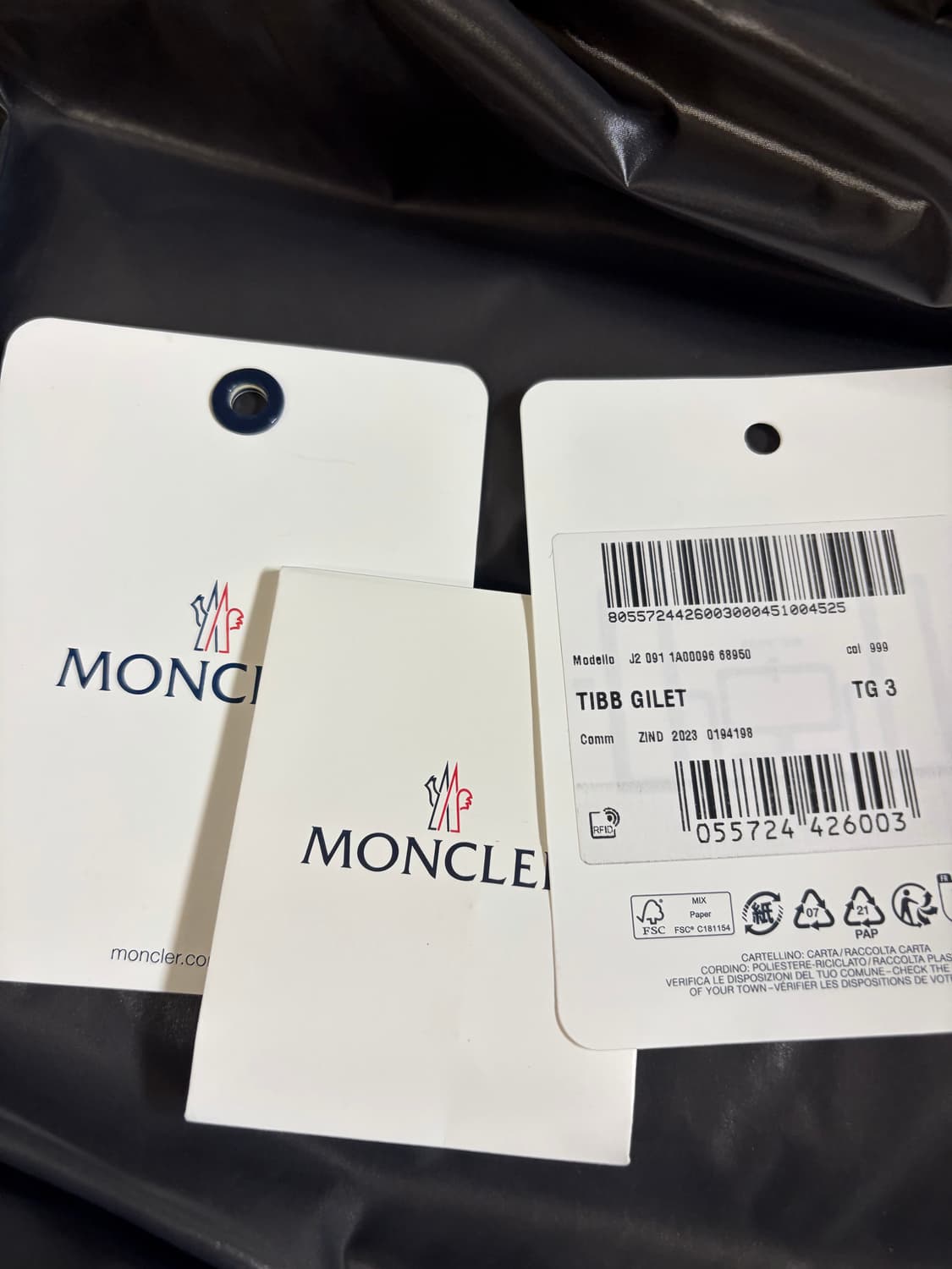 [3] 몽클레어 tibb 티브 블랙 상품이미지8