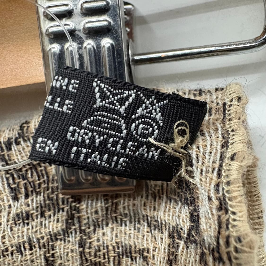 펜디 FF 로고 머플러 브라운 상품이미지6