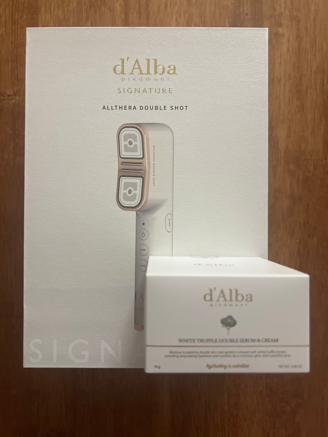 달바 시그니처 올쎄라 더블샷+화이트 트러플 세럼&크림 상품이미지1