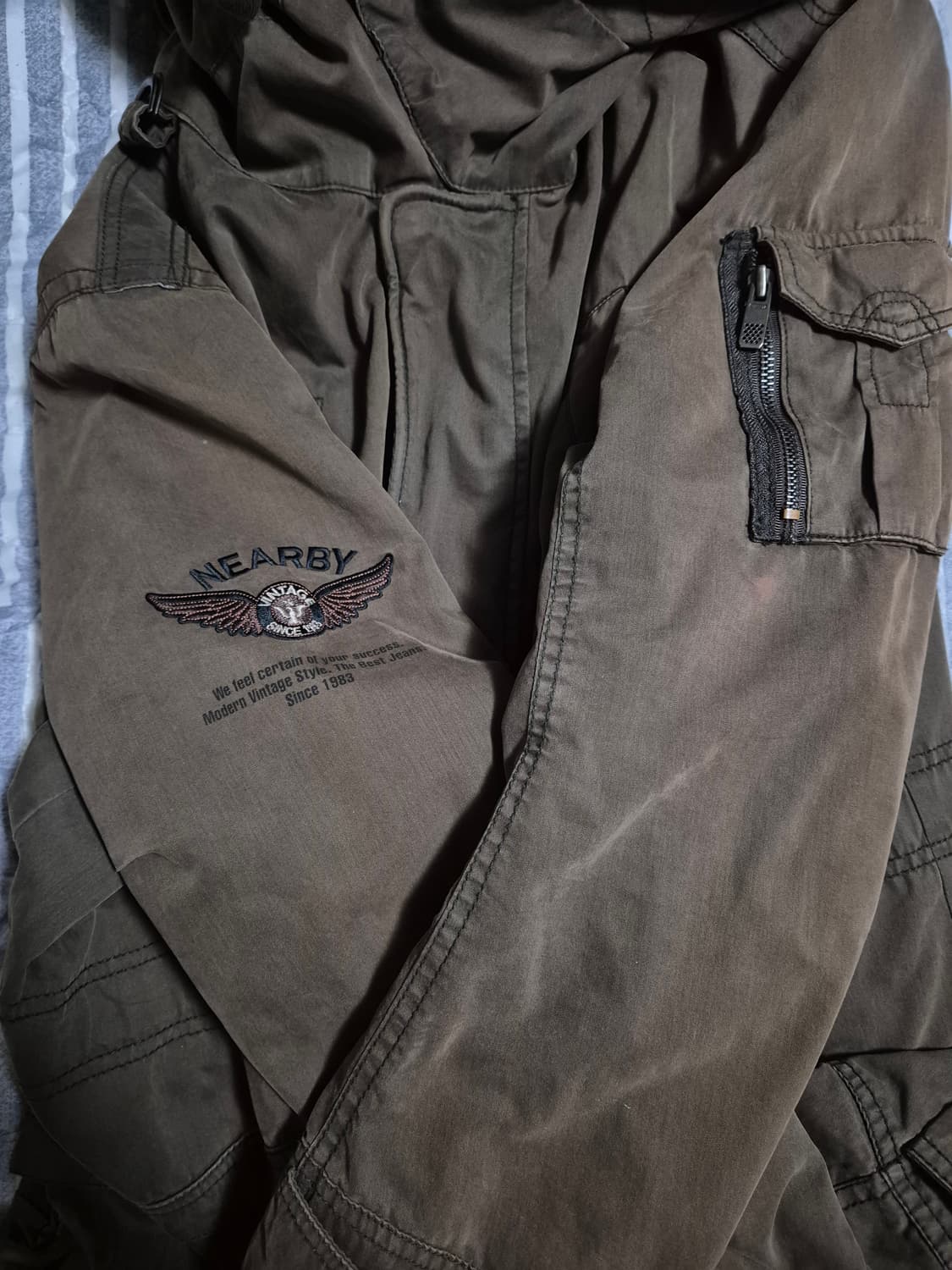 Vintage 디테일 야상자켓 XL 상품이미지9