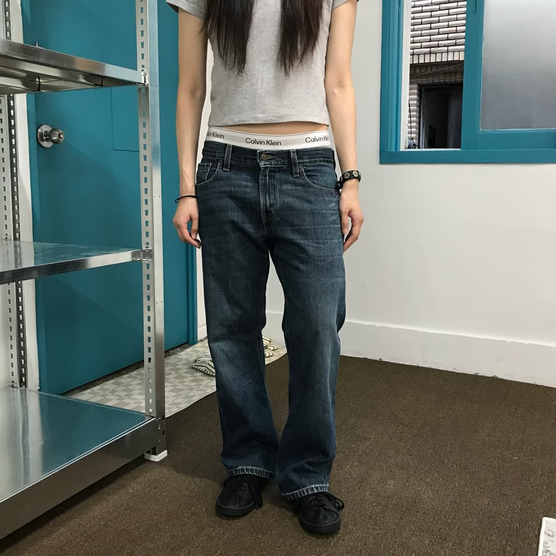 00s Mexico 리바이스 527 부츠컷 데님 30 상품이미지2