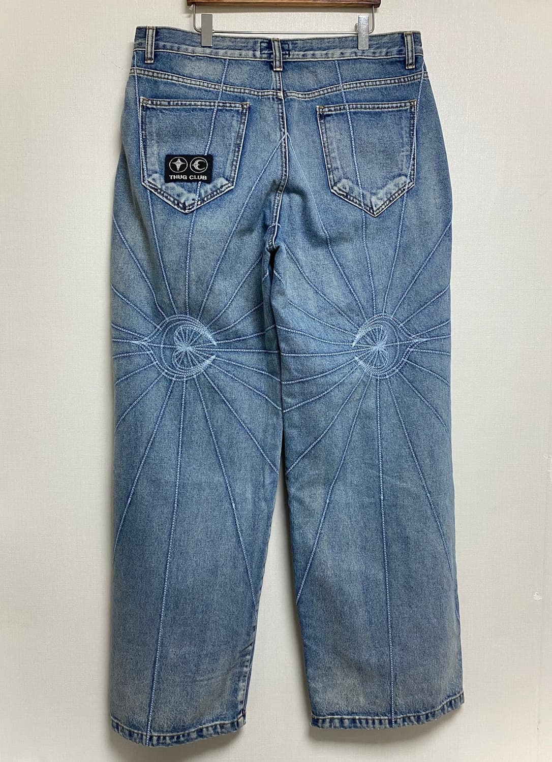 떠그클럽 체인스티치 데님 팬츠 청바지 3 상품이미지2