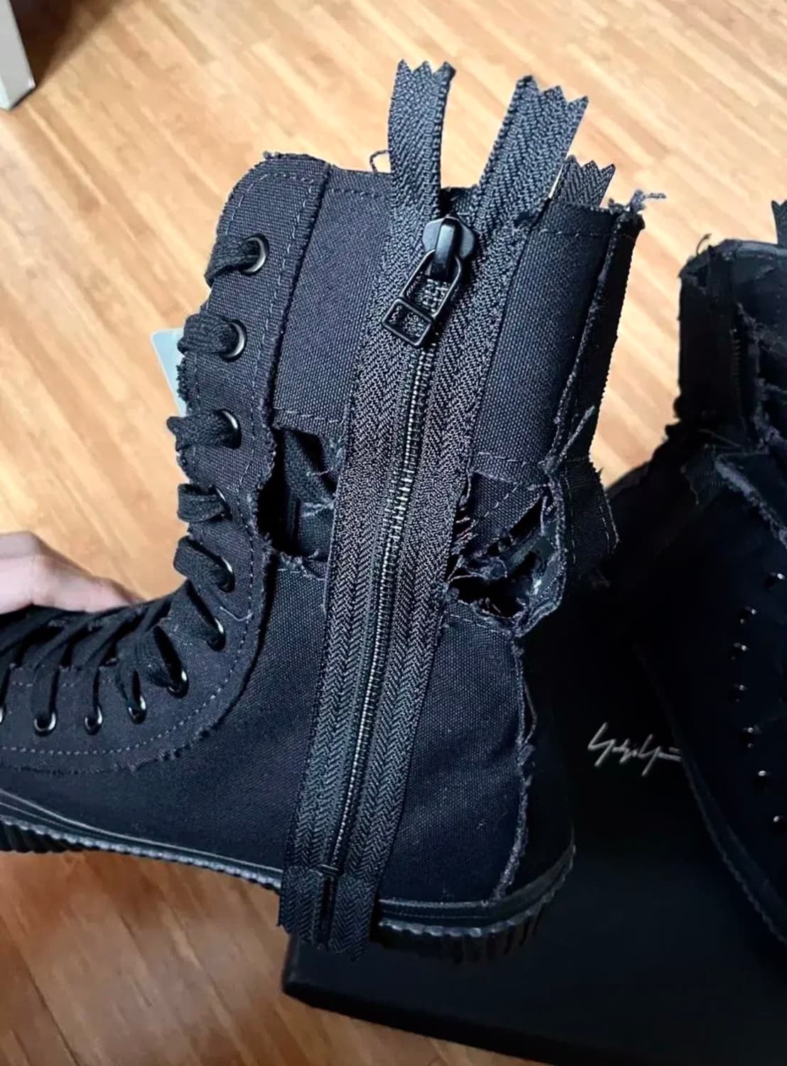 Yohji yamamoto pour homme sneaker 상품이미지5