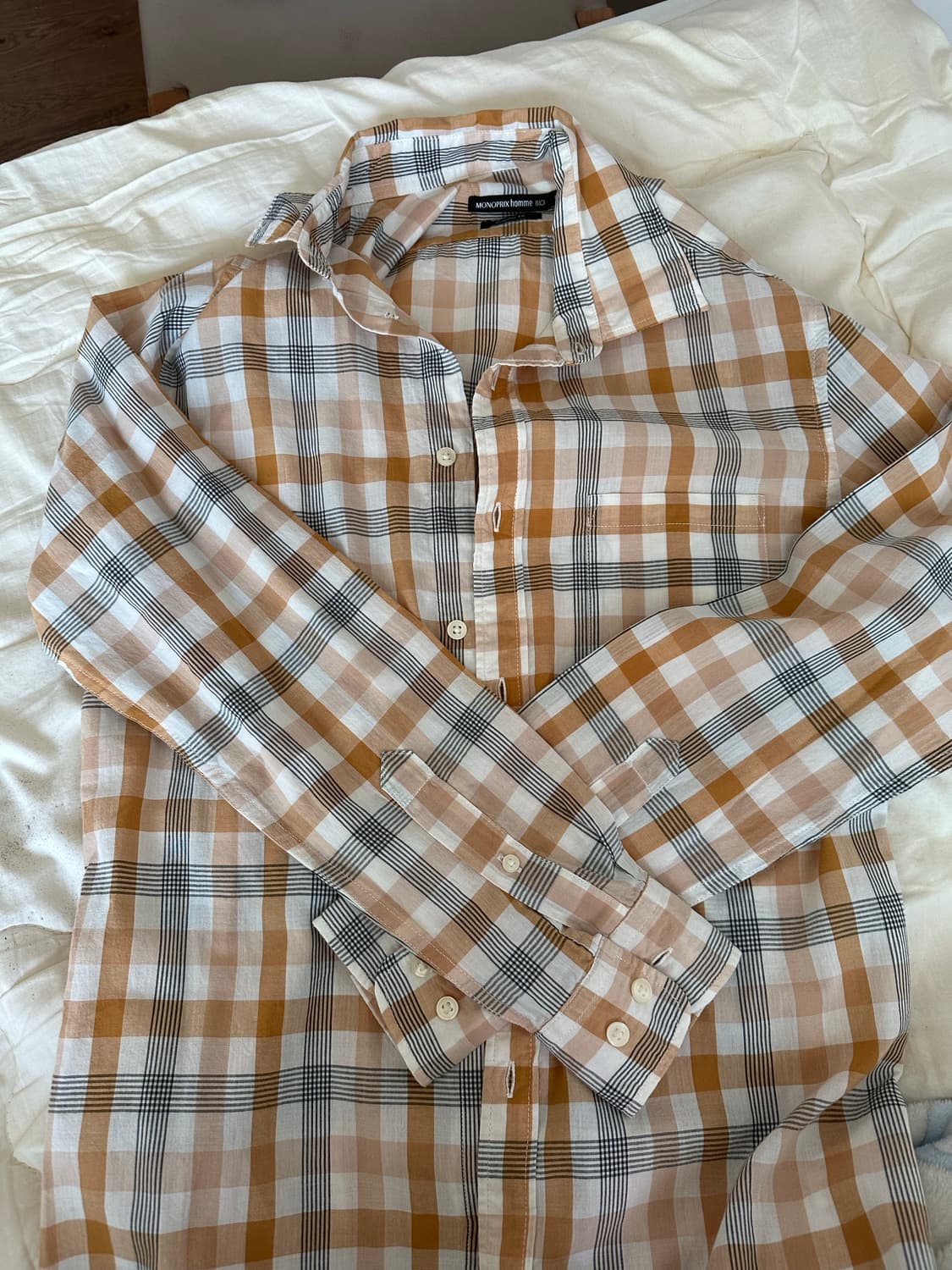 모노프릭스옴므 체크셔츠 상품이미지1