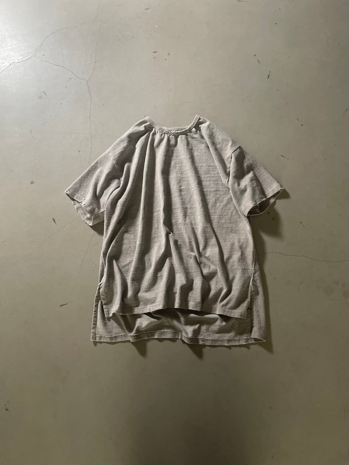 KZ ATELIER Layered Cut-Off Tee 상품이미지1