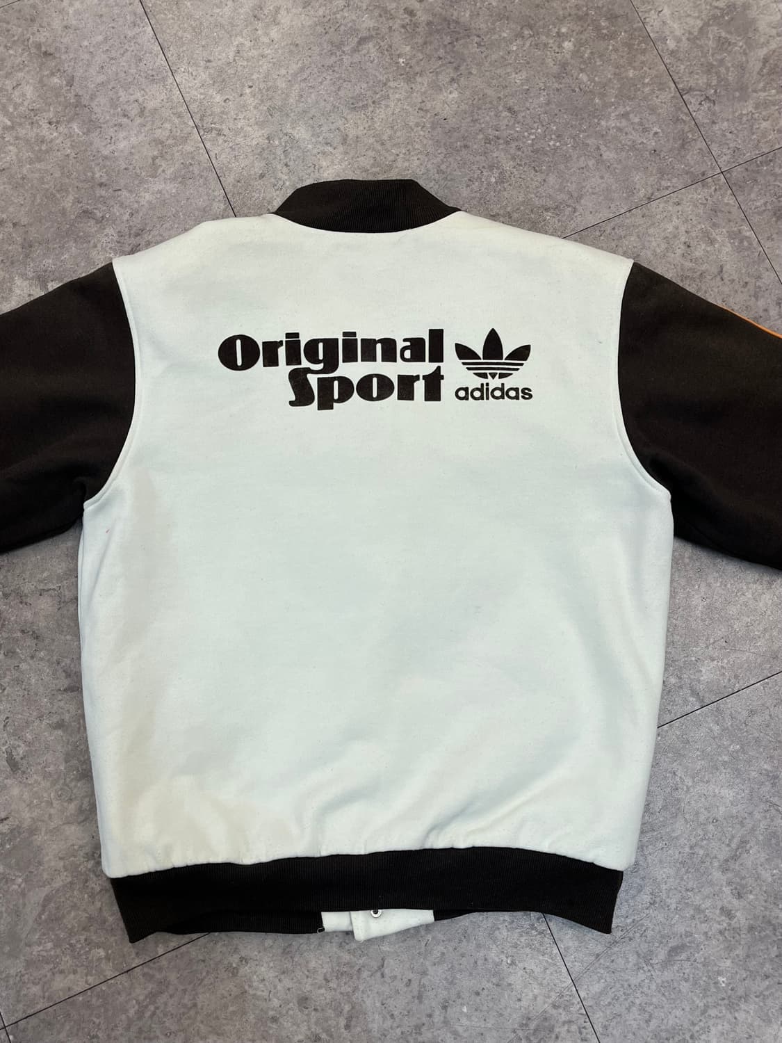 아디다스 오리지널 바시티 자켓 브라운 L #csz2677 상품이미지8