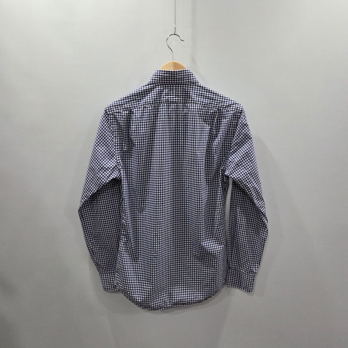 폴로랄프로렌 깅엄 체크셔츠 블루 S 상품이미지5