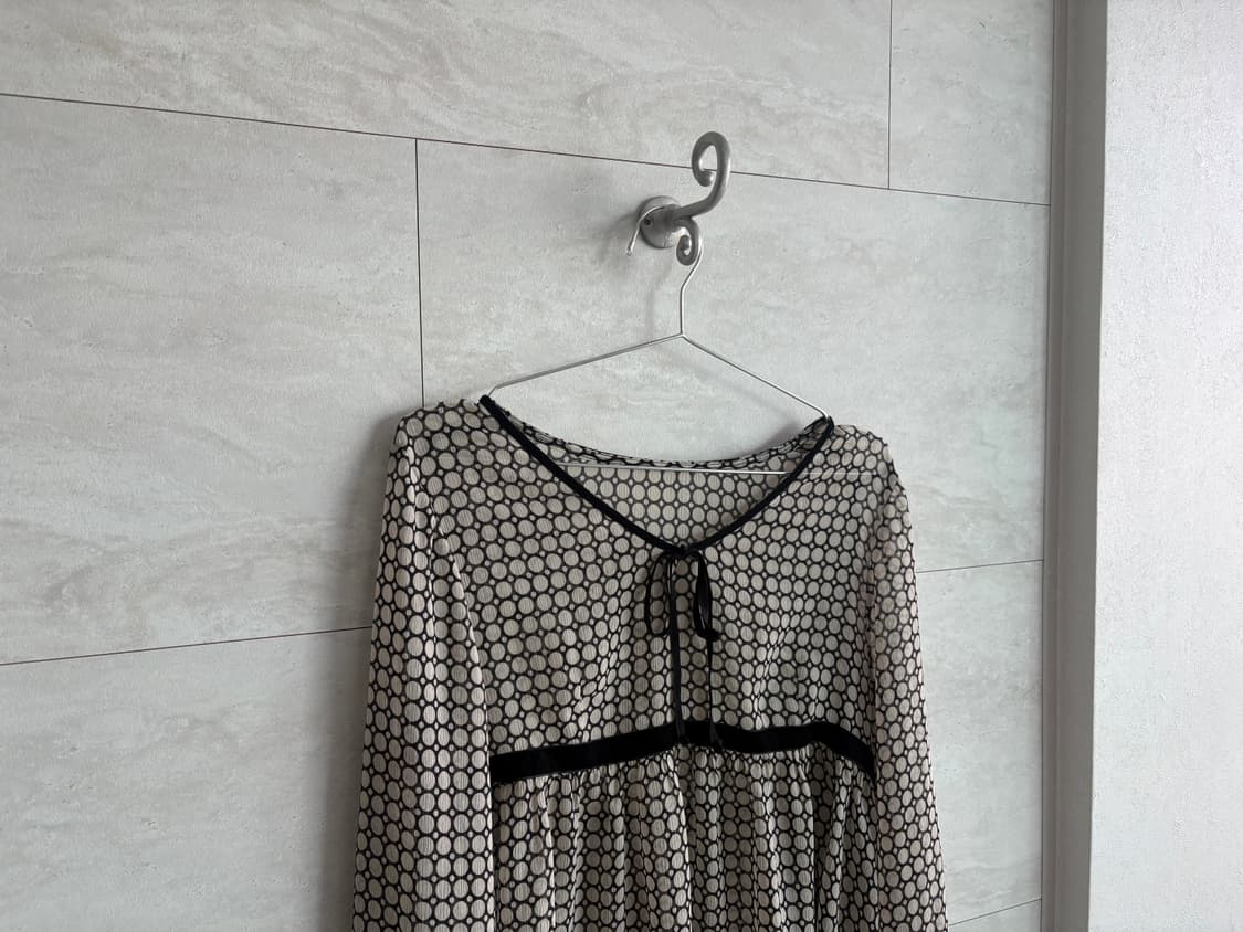 polka dot sheer blouse 상품이미지6