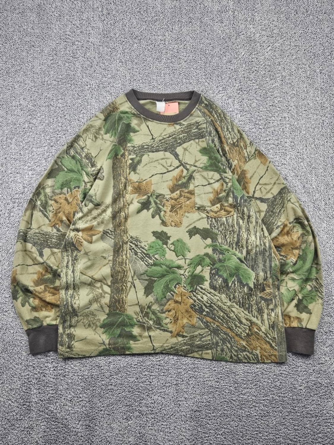 빈티지 리얼트리 싱글스티치 롱슬리브 긴팔티셔츠 (XL추정) / 11758 상품이미지1