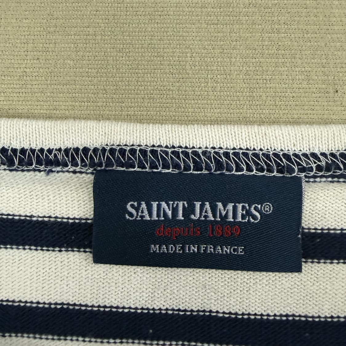 (XL)세인트제임스 Saintjames 스트라이프 앵카 반팔티셔츠 상품이미지2