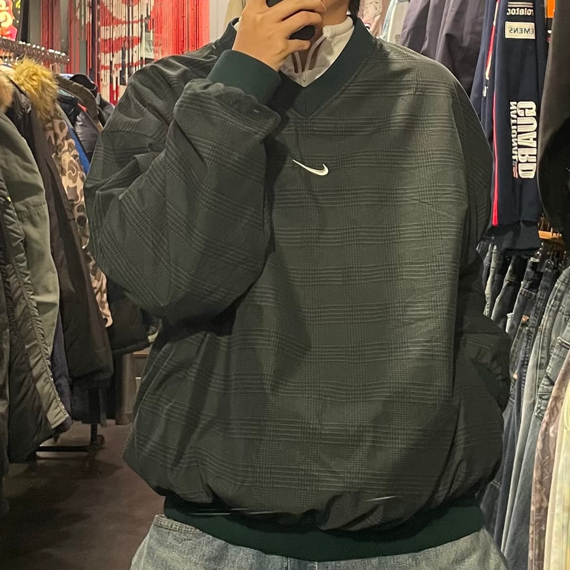 [IM] Nike 나이키 딥그린 체크 웜업 상품이미지4