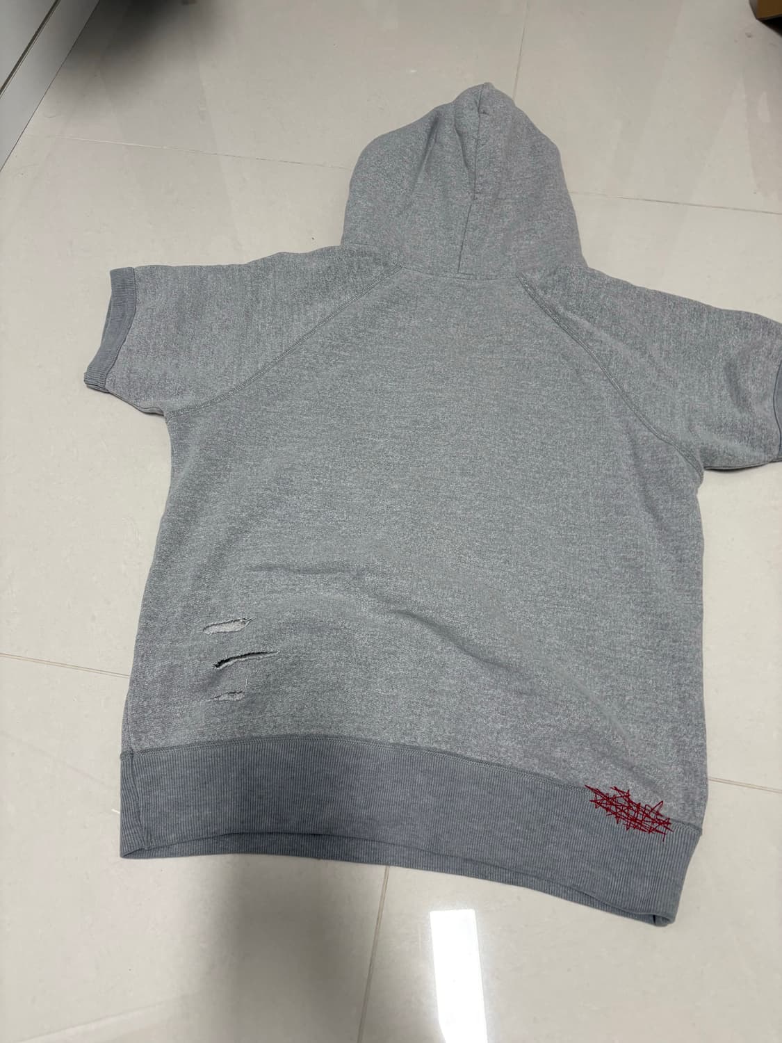 히스테릭글래머 반팔 후드 상품이미지3