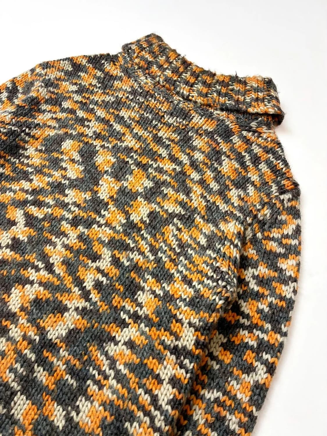 버버리 00s 블랙 라벨 패턴 폴라 니트 PN5107 상품이미지4