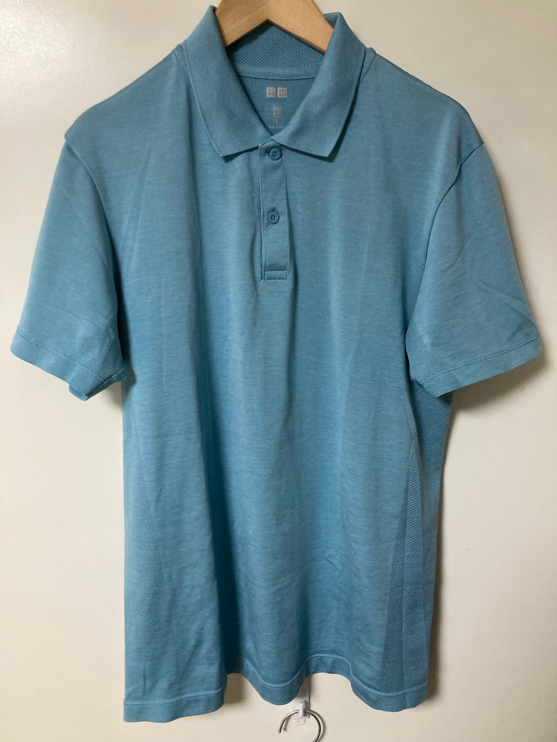 유니클로 DRY-EX 폴로셔츠 스카이 블루 L 상품이미지1