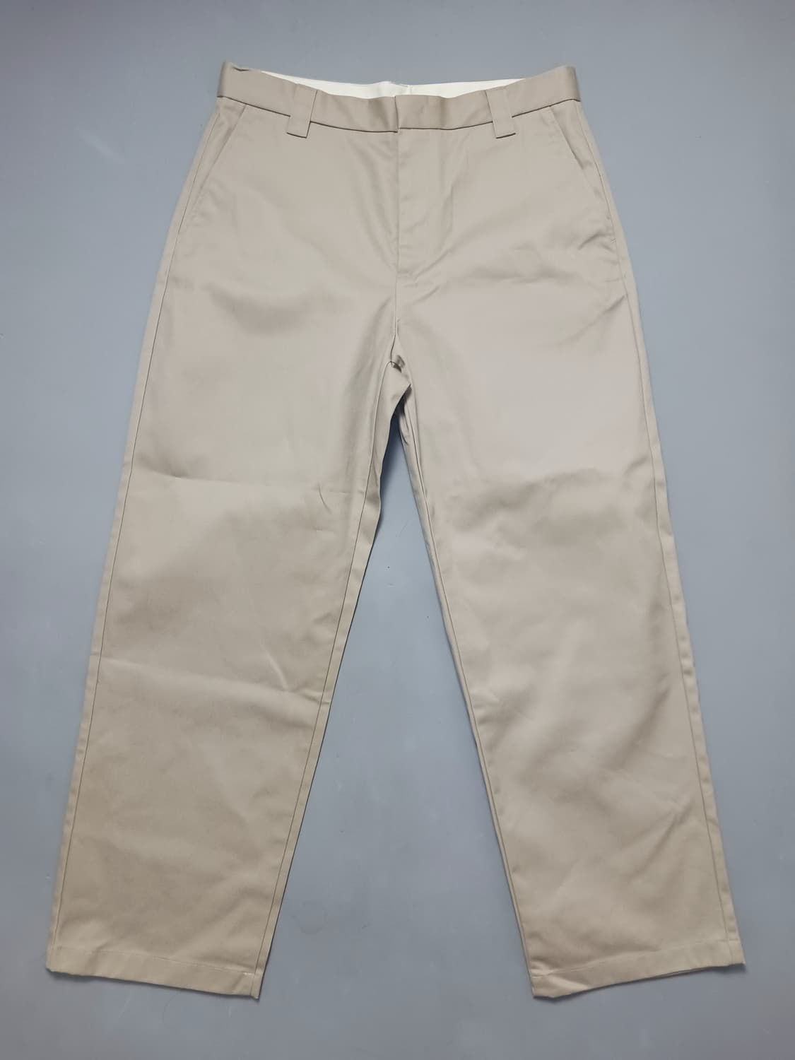 [34] 무신사스탠다드 헤비웨이트 CP 와이드 치노팬츠 베이지 상품이미지1