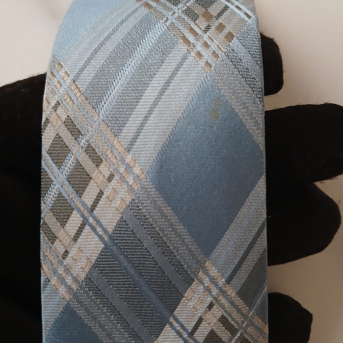 비비안웨스트우드 실크 체크 자카드 넥타이 9.1cm A등급 A19147
 상품이미지7