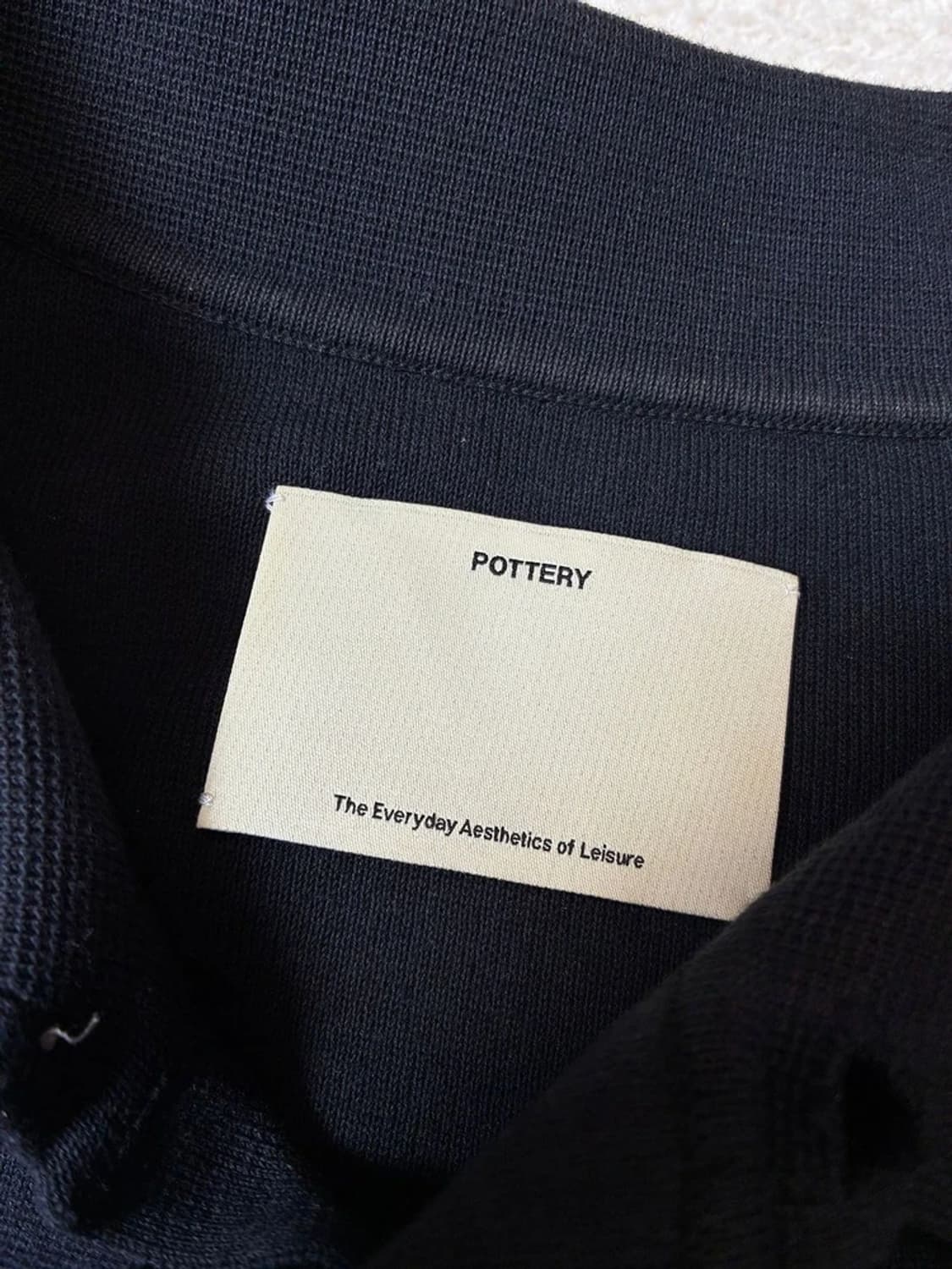 포터리 POTTERY 23ss 파인코튼 컴포트 카라 롱슬리브 PN7155 상품이미지5