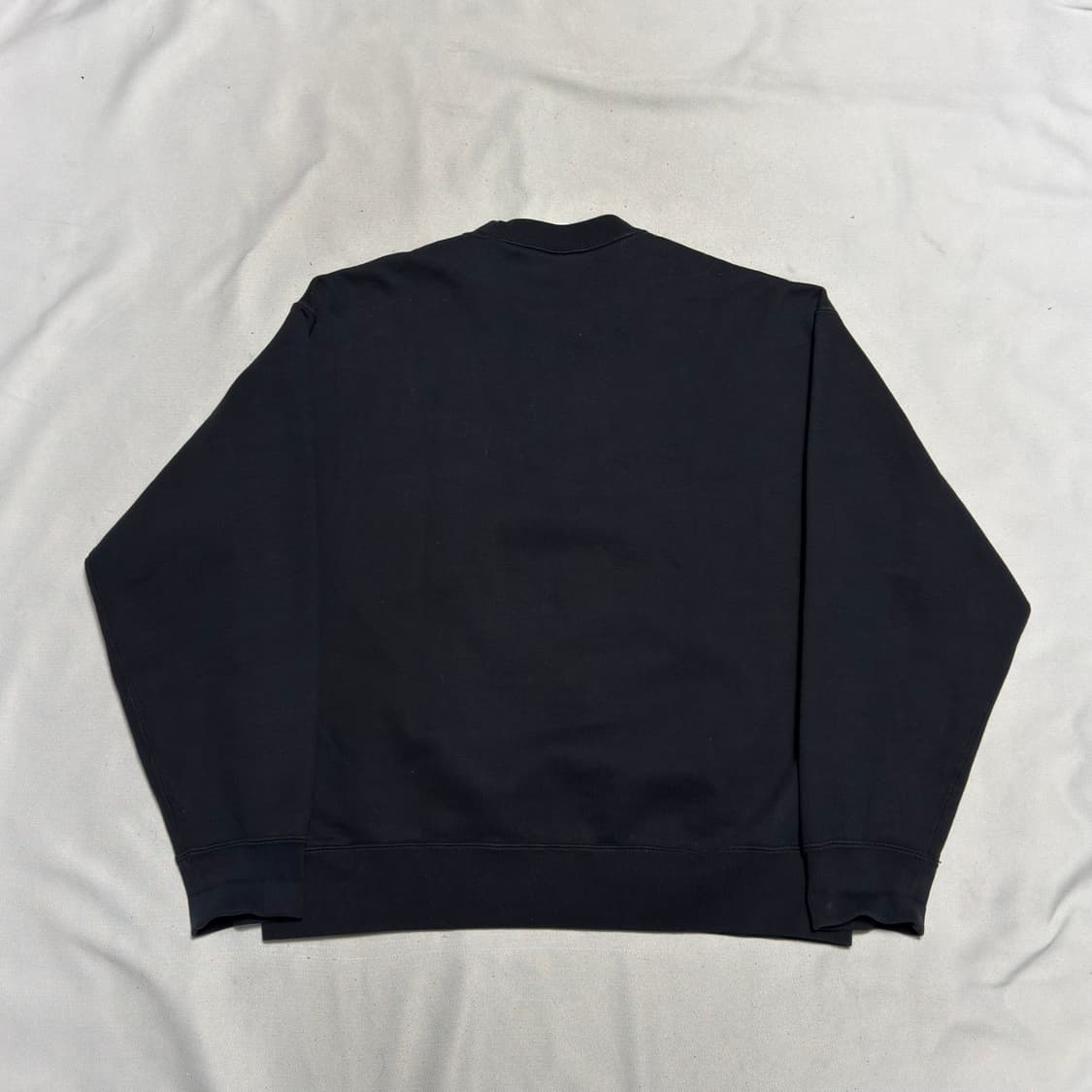 M 나이키 X 스투시 블랙 기모 맨투맨 상품이미지3