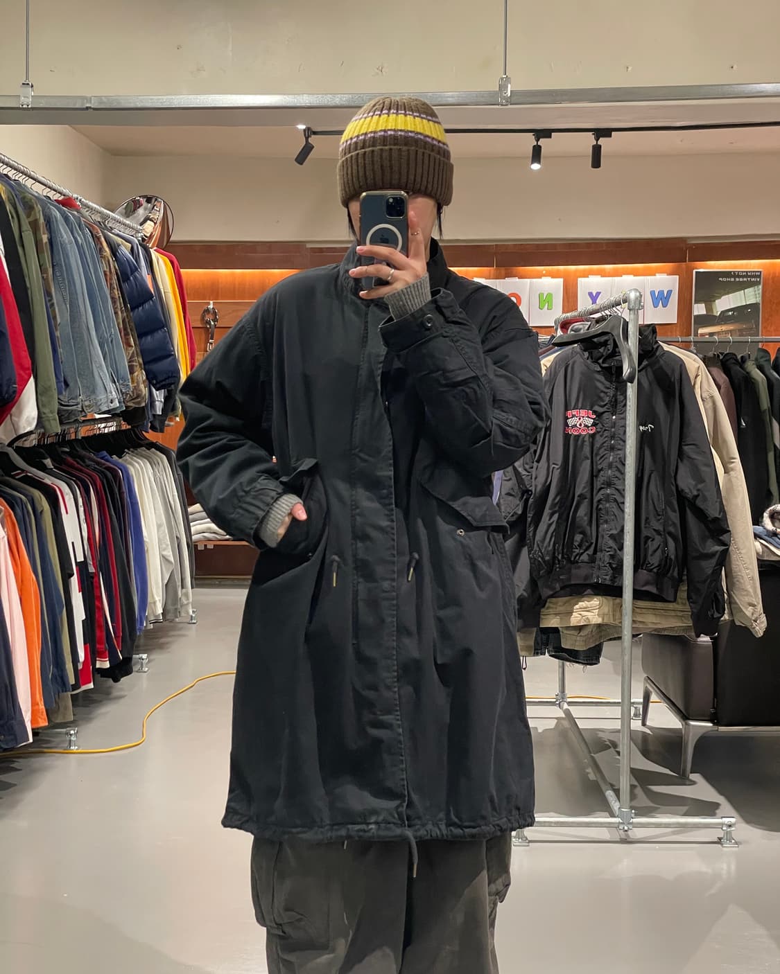 빈티지 피쉬테일 야상 자켓 상품이미지1