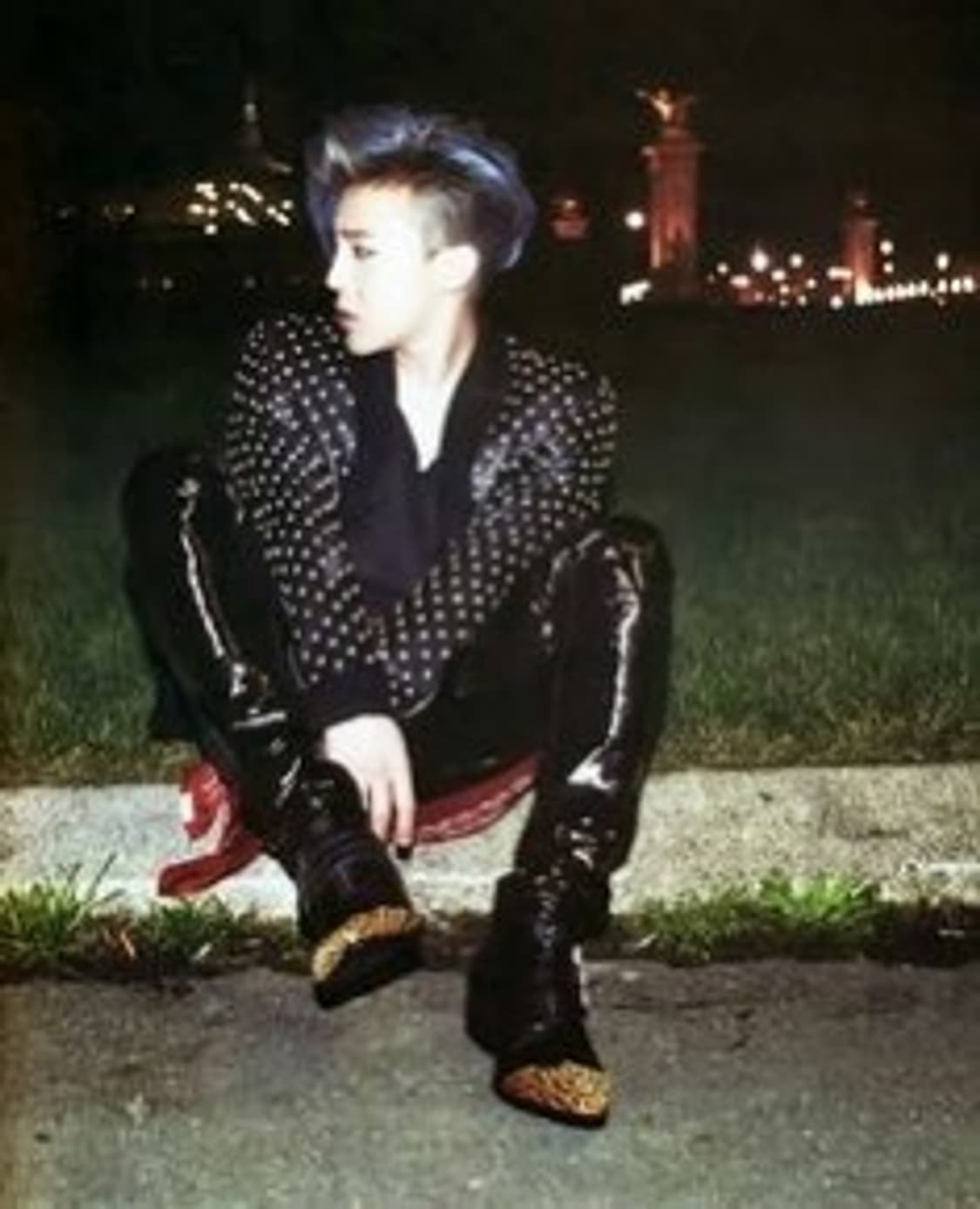 14ss 지디 생로랑 레오파드 송치 부츠 상품이미지5