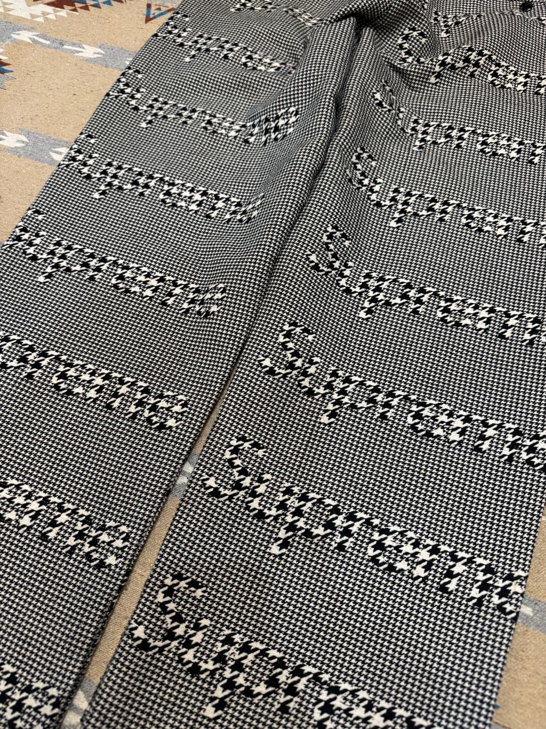 [36] 슈프림 워크팬츠 블랙 하운드 투스 상품이미지5