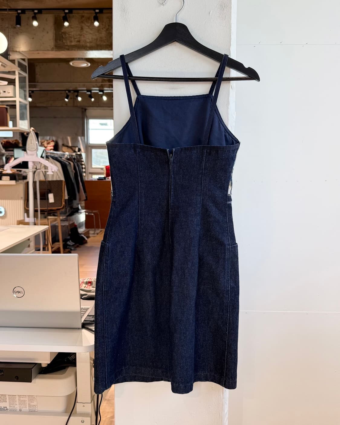 펜디 데님 그래픽 미니 원피스  상품이미지5