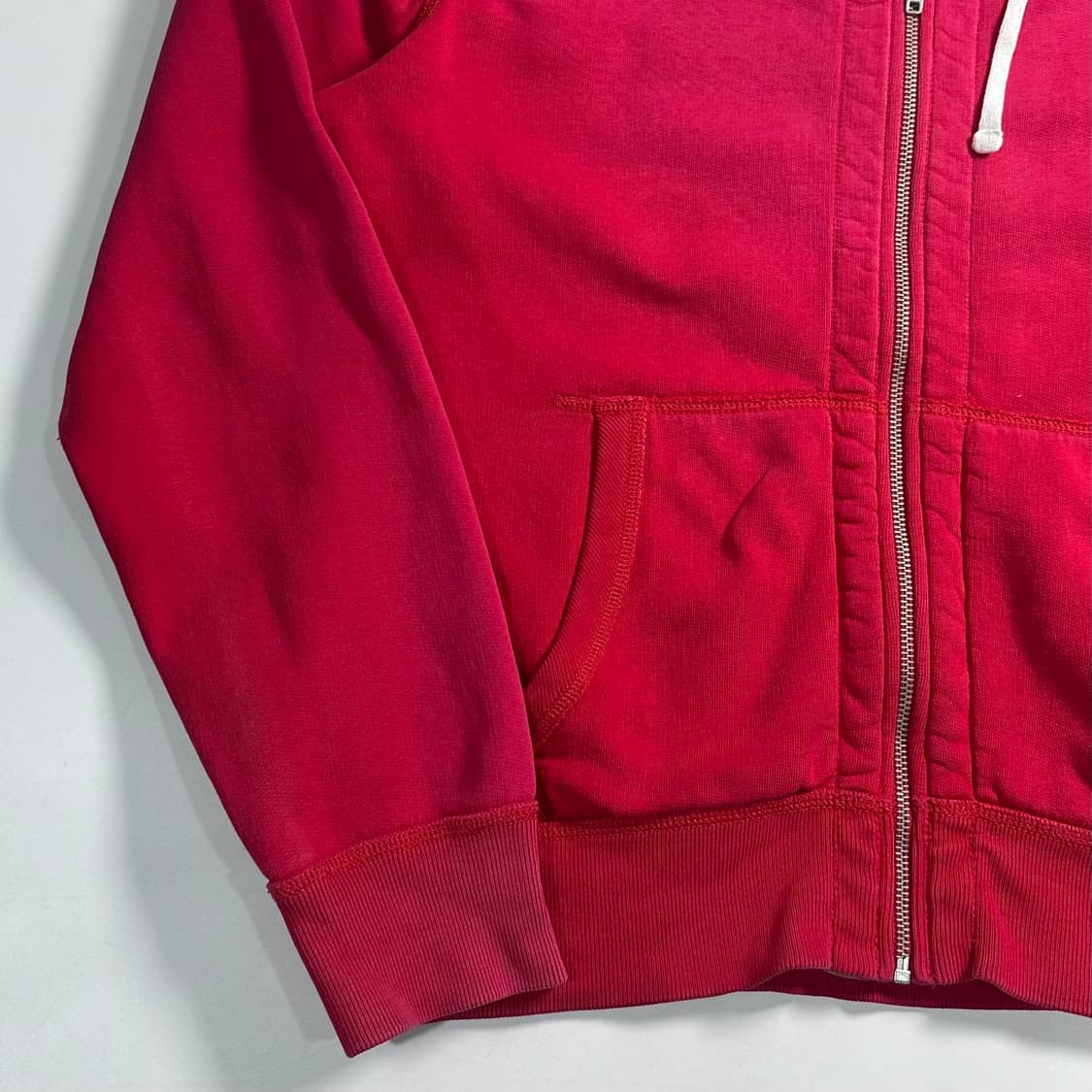 폴로 랄프로렌 레드 페이디드 후드집업 상품이미지5