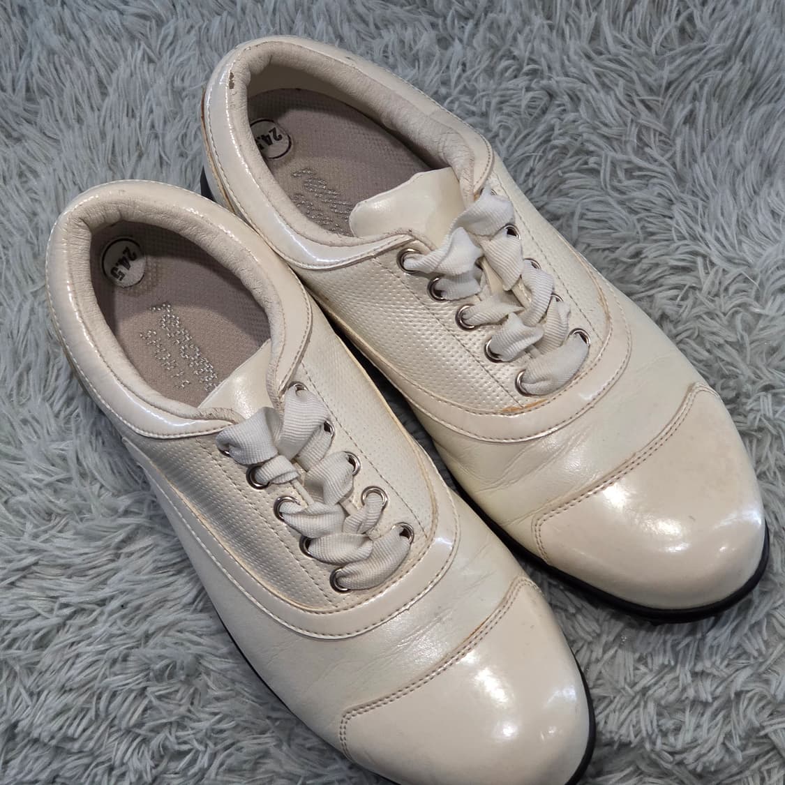 2w-6:레노마 스포츠 골프화 화이트 (24.5cm) 상품이미지4